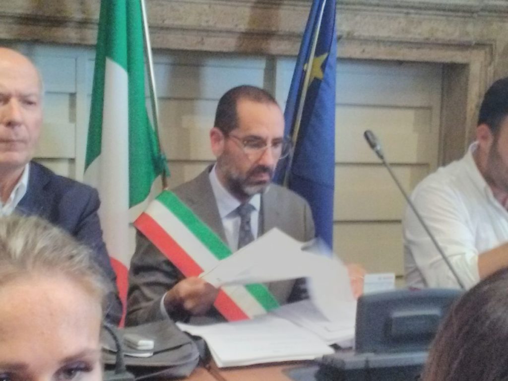 Il sindaco di Terni Leonardo Latini