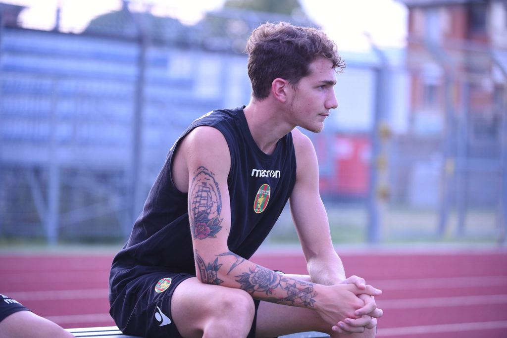 Gianmarco Nesta in panchina