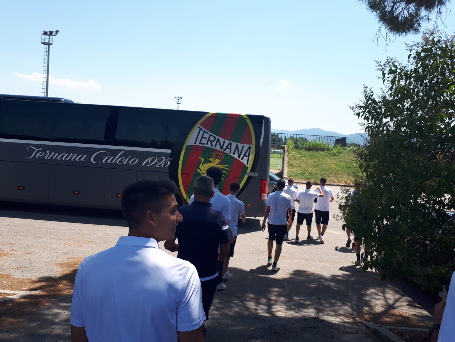 Il pullman della Ternana