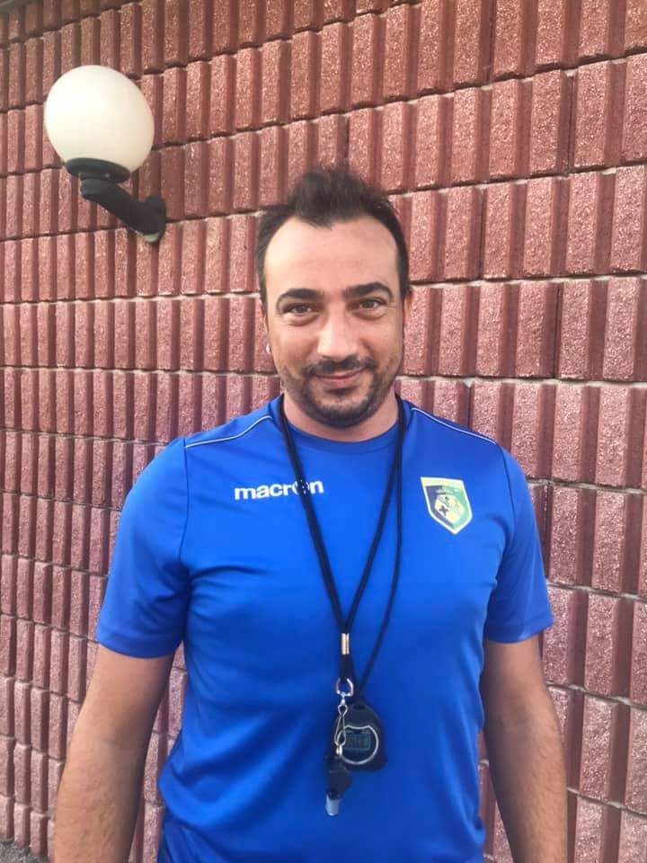 Alessandro Cibocchi, allenatore dell'Asd Ferentillo-Valnerina