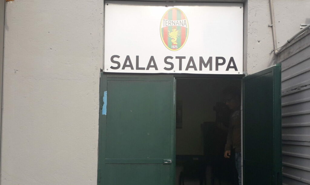 Stadio Libero Liberati sala stampa