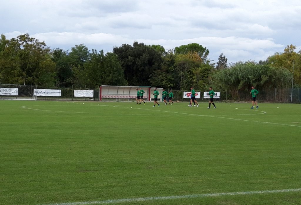 Ternana-allenamento