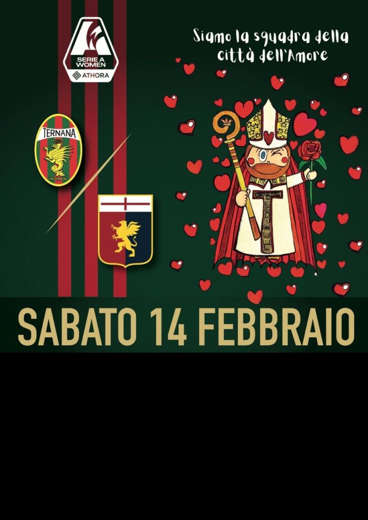 Locandina Ternana Women Genoa