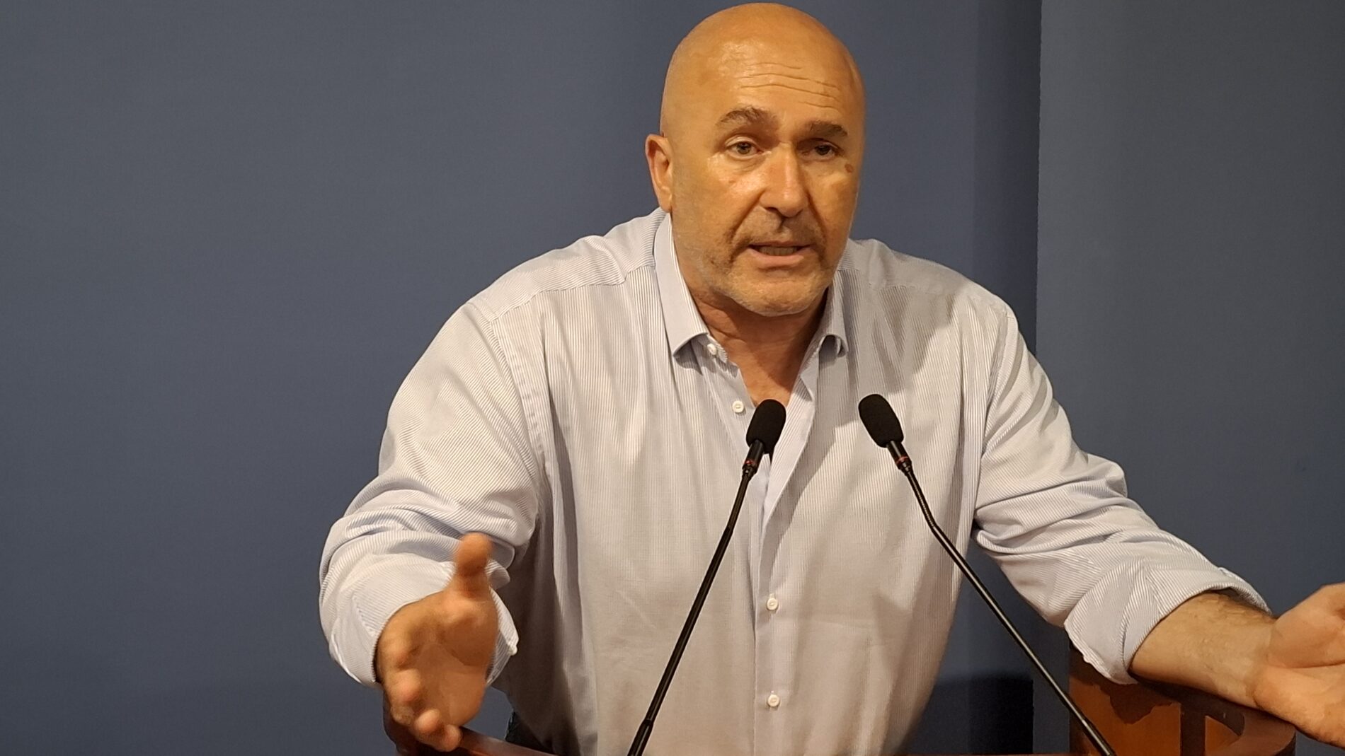 Bandecchi mette il timer a Lisuzzo: “Per ora resta, ma non sta facendo quello che vorrei”