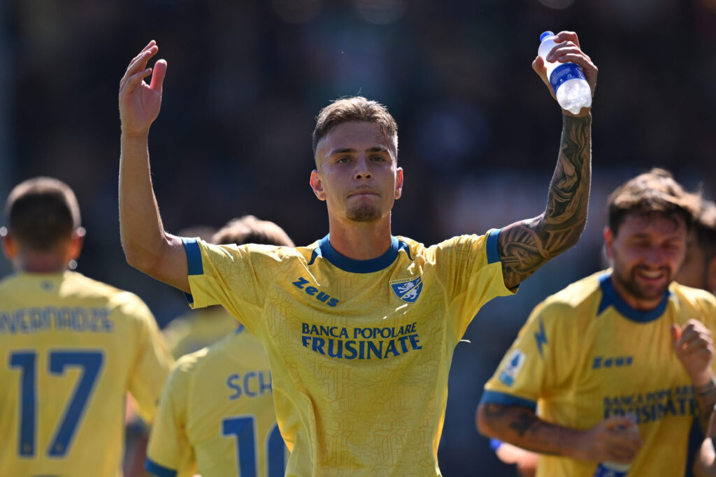 Festeggiamento gol Antonio Raimondo