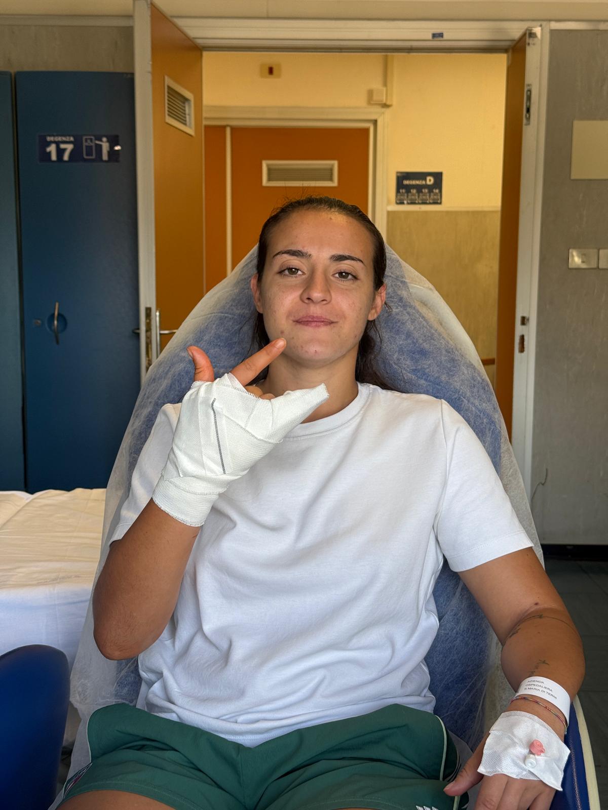 Ternana Women, intervento riuscito per Katia Ghioc