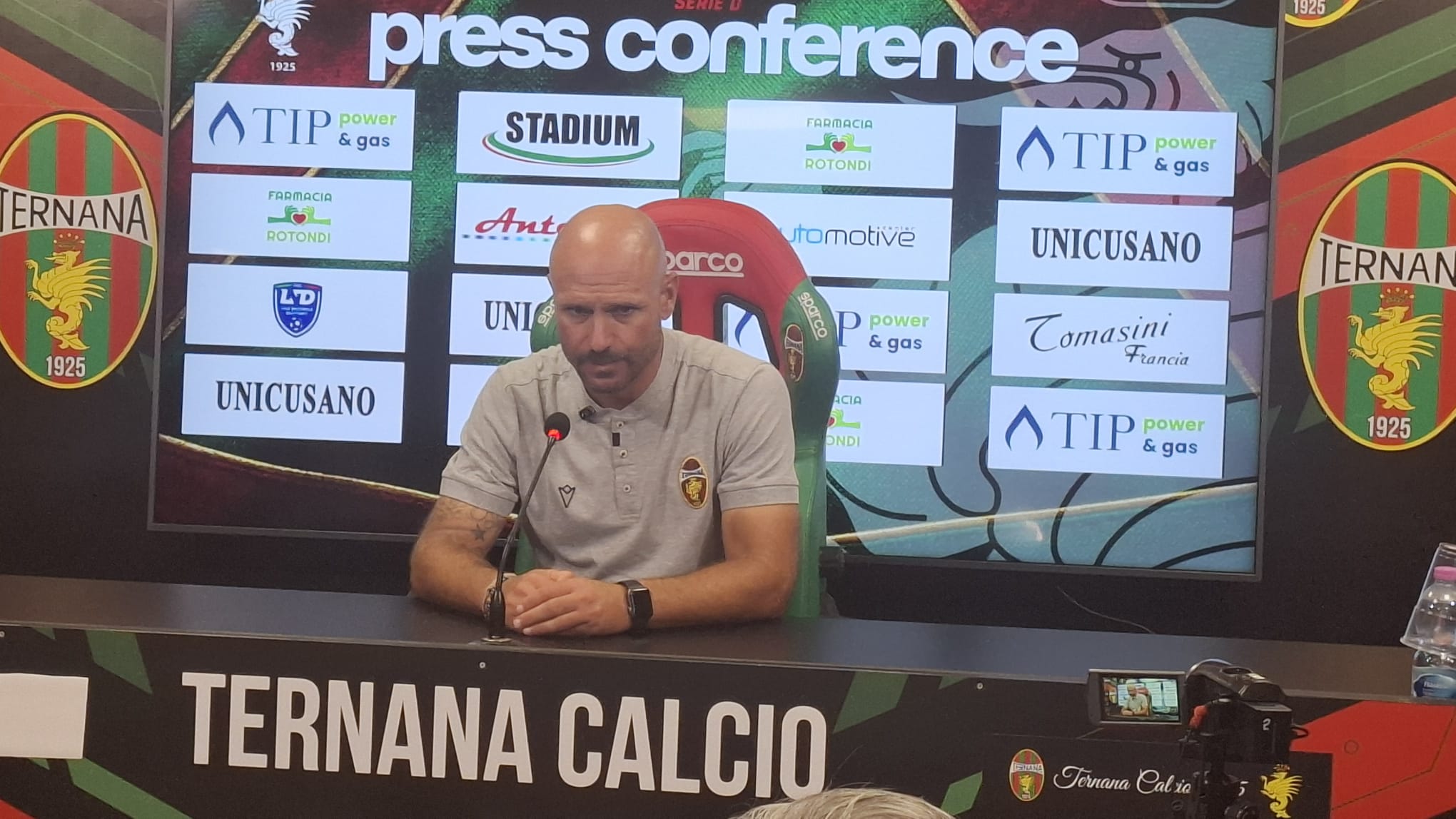 Ternana-Tau Altopascio, Lisuzzo:  “L’emergenza non é ancora finita”