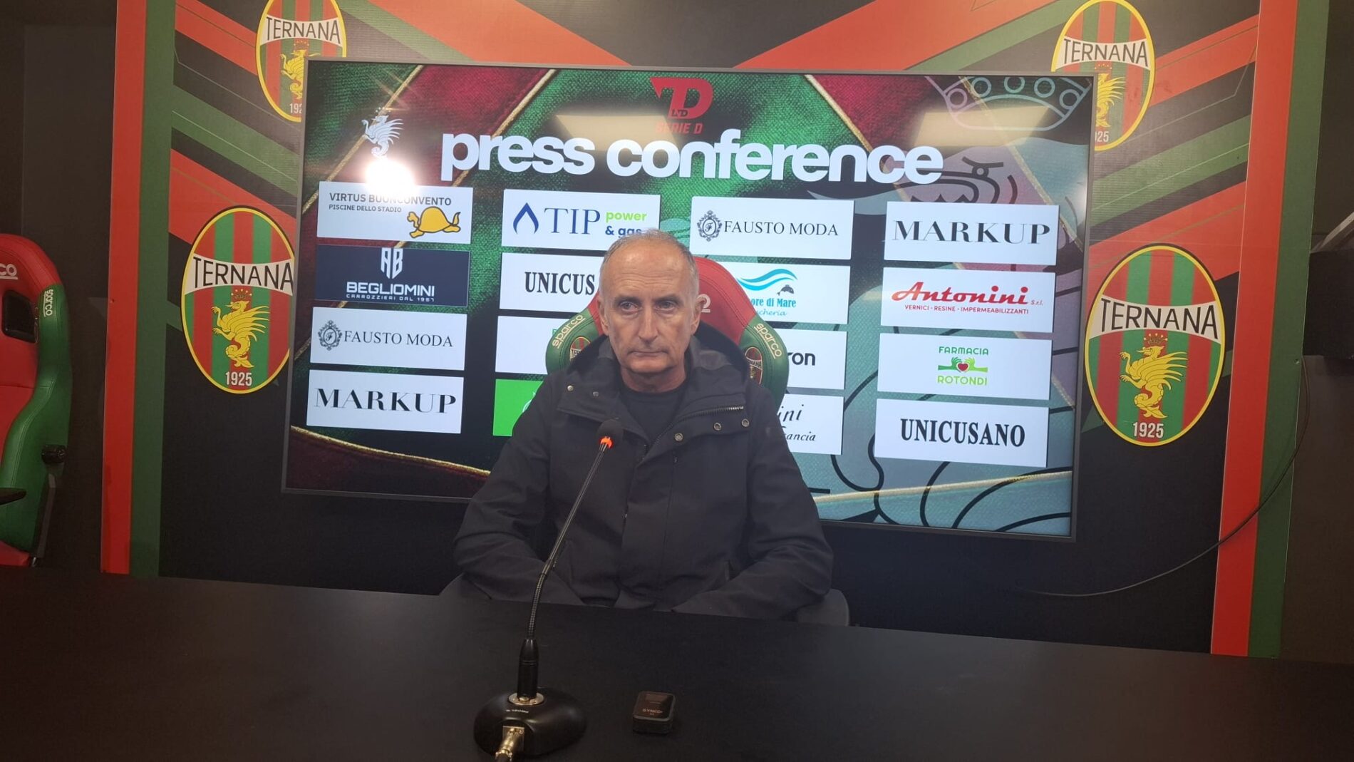 Ternana-Recanatese, Andreatini: “Elevata differenza tecnica”