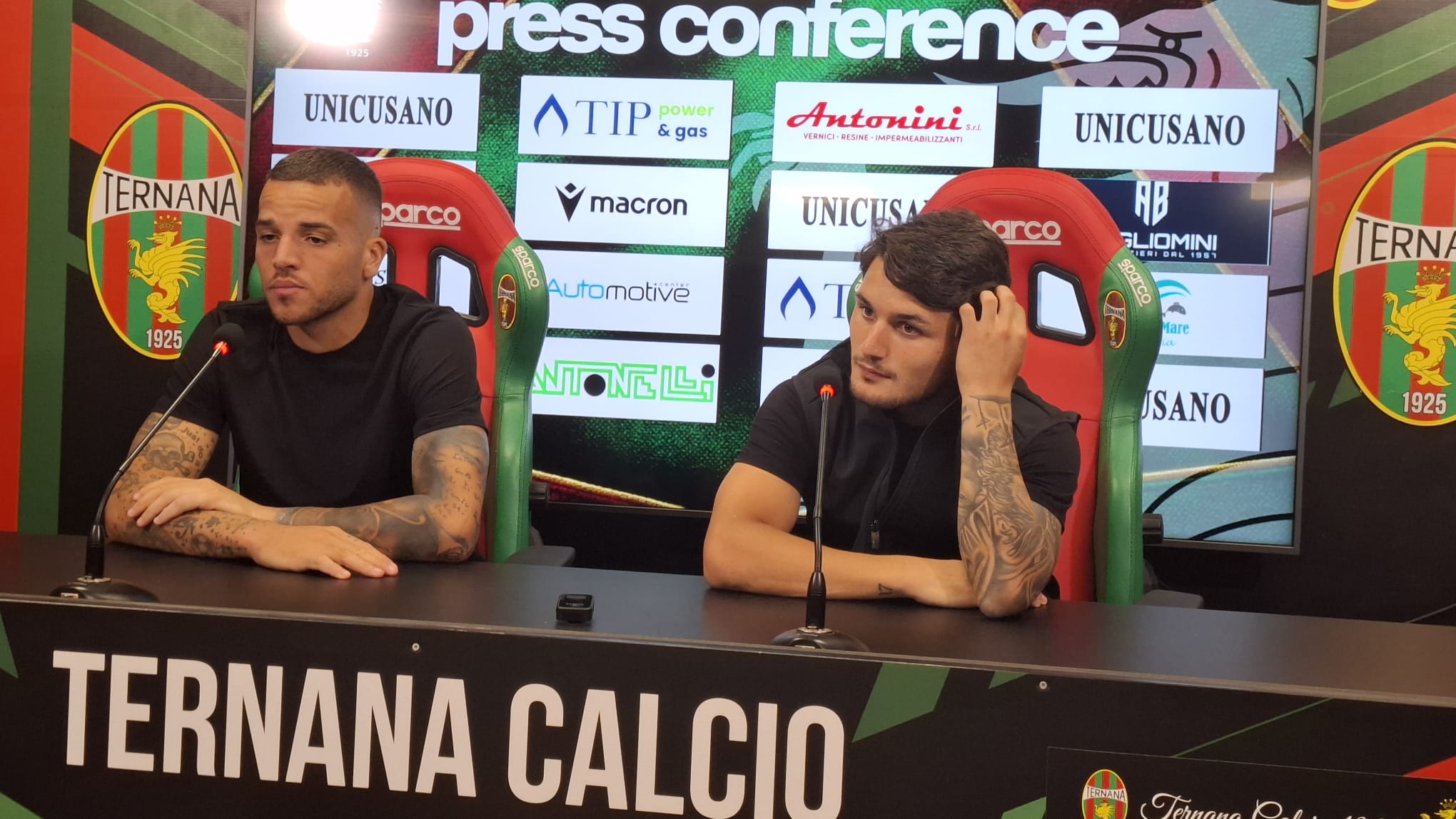 Ternana, Ballabile e Bonacchi: “Abbiamo fatto un esame di coscienza”