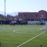 Una fase dell'allenamento