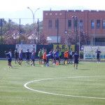 Una fase dell'allenamento